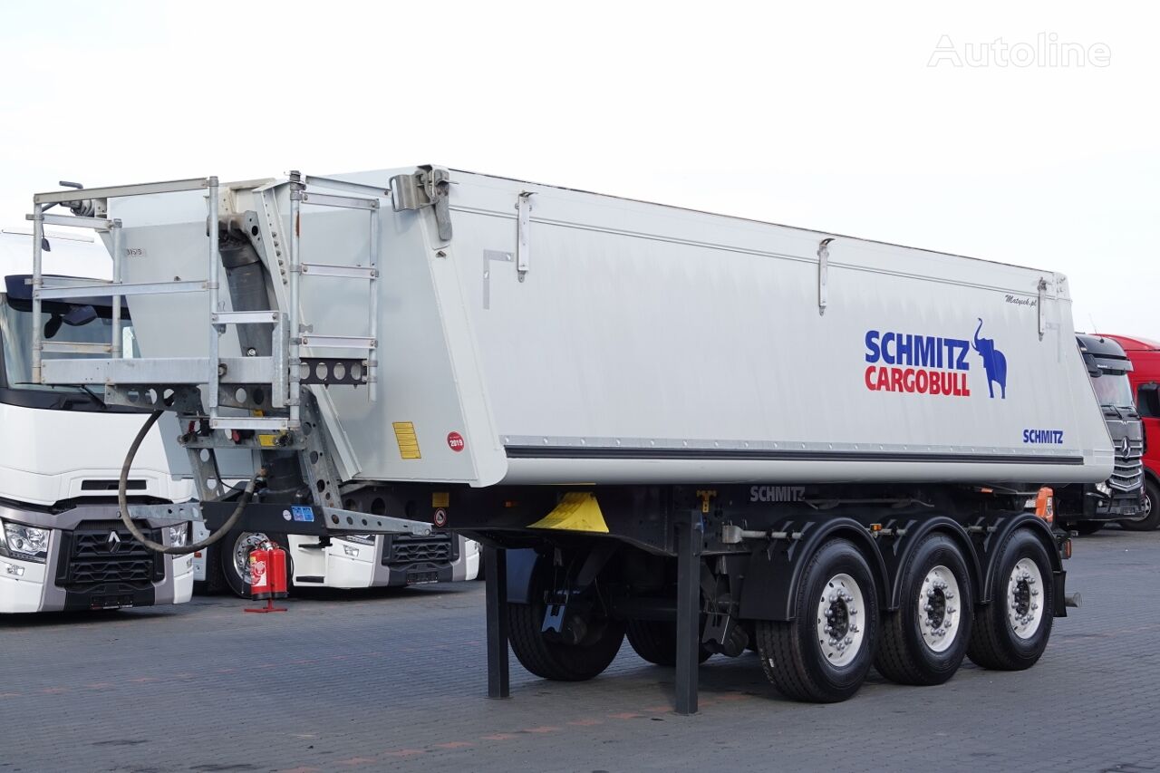 Schmitz Cargobull WYWROTKA 26m3 / 2019 ROK / OPONY 100 % / OS PODNOSZONA / ALUFELG tipper semi-trailer