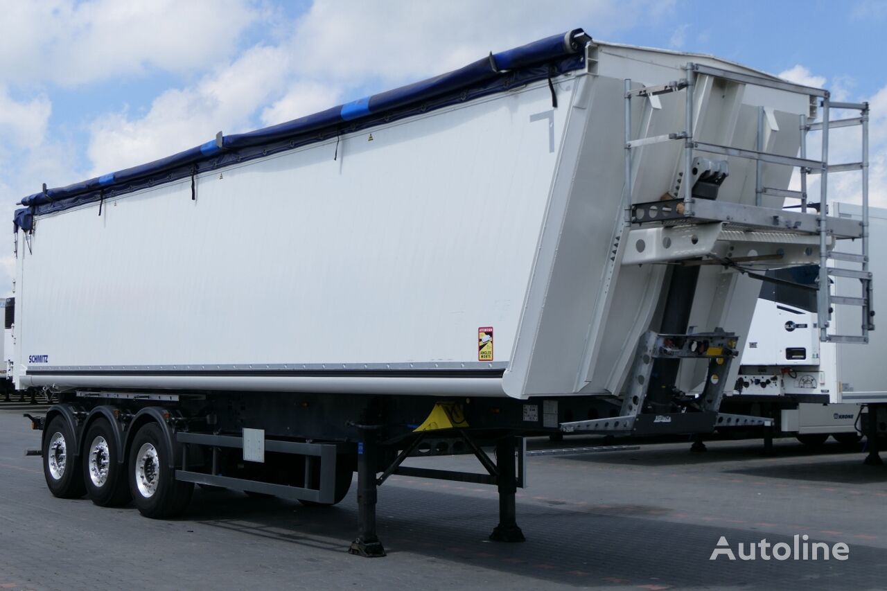 Schmitz Cargobull WYWROTKA 58 M3 / MULDA ALUMINIOWA / KLAPO-DRZWI / OŚ PODNOSZONA semirremolque volquete