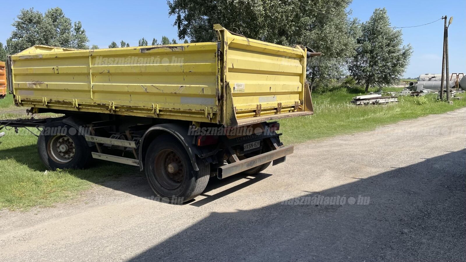 Schwarzmüller 2A HKE 3 way tipper semi-trailer kipper oplegger