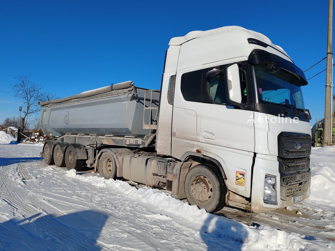 Semi-remorque benne Schwarzmüller SK K széria - Autoline