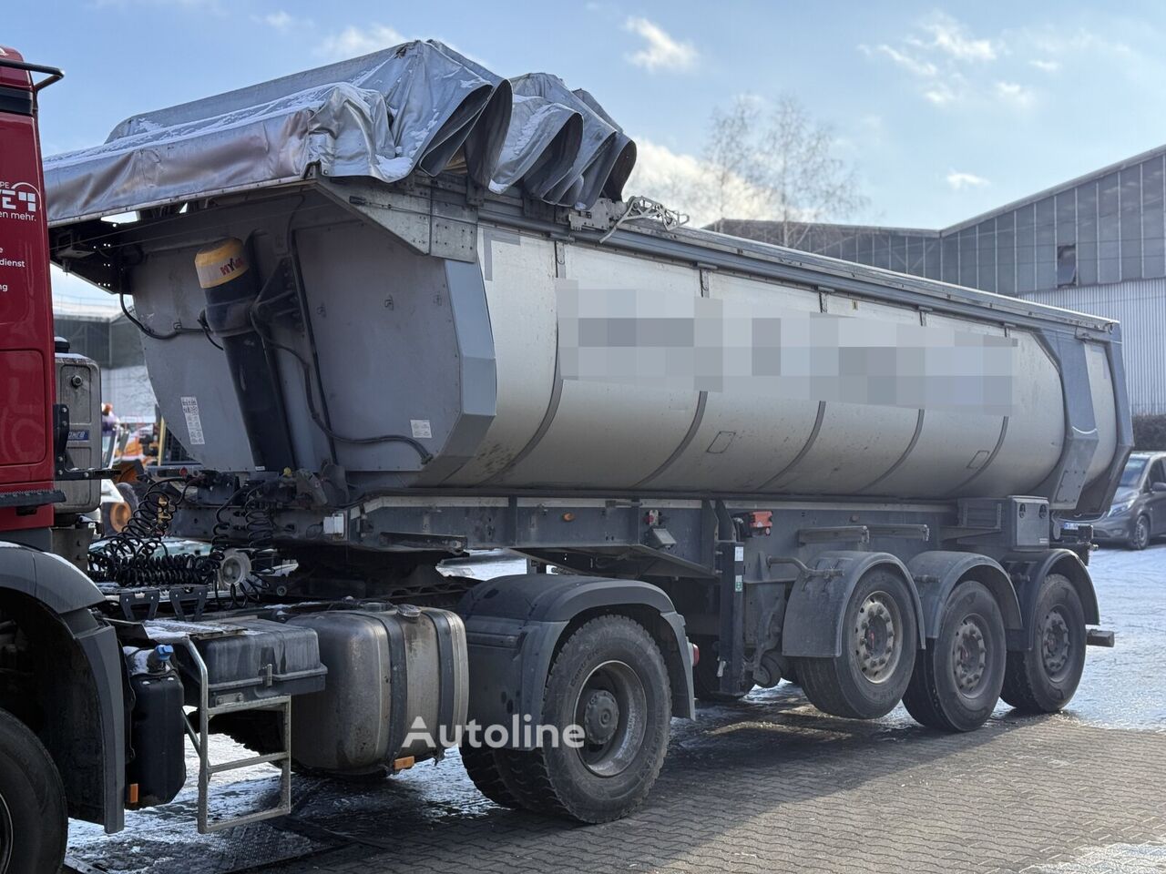 Schwarzmüller SK SM 5198 NACZEPA WYWROTKA IZOTERMA tippvagn semitrailer - Autoline