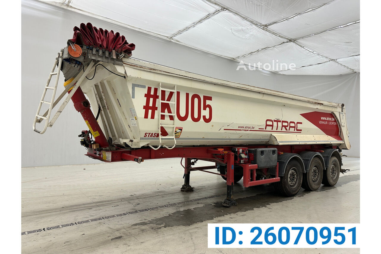 Semi-remorque benne Stas 28 Cub in Steel - Autoline