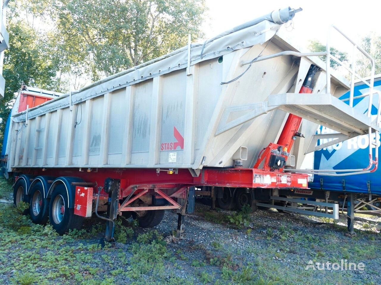 полуприцеп самосвал Stas Alukipper 27 cm³