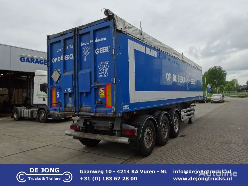 Stas SA339K / Tipper ALU / 58 M3 / Mercedes + Disc / 1x Lift Axle poluprikolica kipera