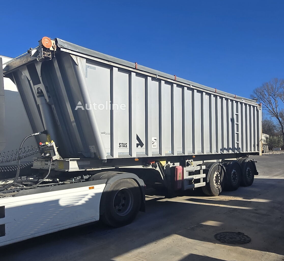 العربات نصف المقطورة شاحنة قلابة Stas TP 39M3 étanche S300CX - Autoline