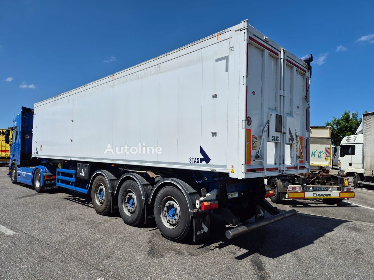 Полуприцеп самосвал Stas V 10 - Autoline