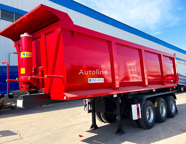 new TITAN Hydraulic Dump Trailers for Sale in Guatemala tipper semi-trailer