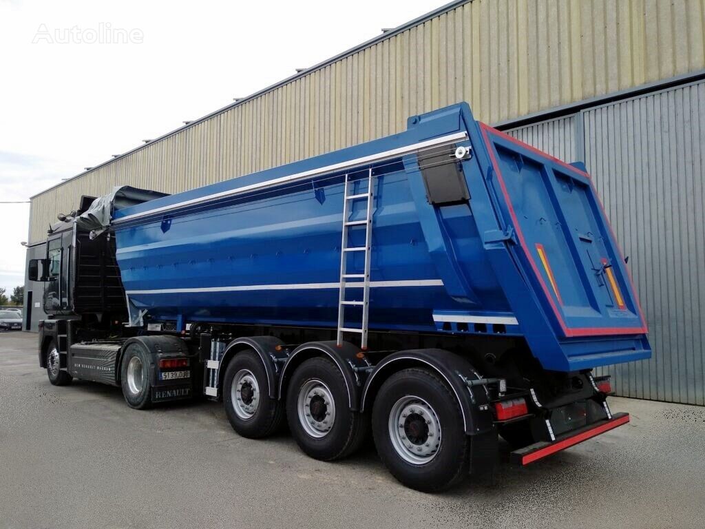 new Tirkon TIRKON 2025 HALF PIPE TIPPER TRAILER  NEW MODEL DIRECTLY FROM MA tipper semi-trailer