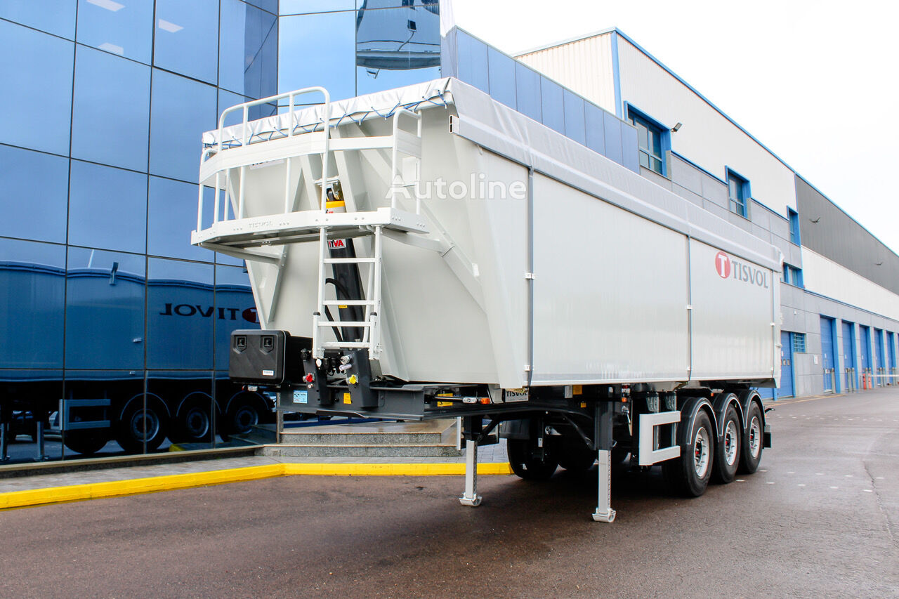 new Tisvol tipper semi-trailer