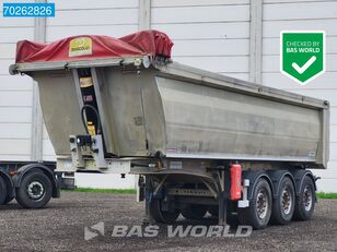 Tisvol A-830149-EAL VRB 3 axles Alu Kipper 25m3 Liftachse tipper semi-trailer