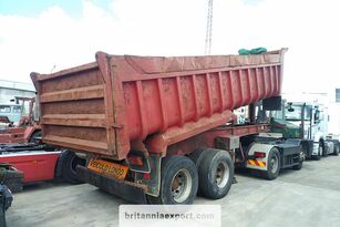 semi-reboque basculante Trabosa 2 Axles Twin Wheel Tipper Semi-Trailer | Spring Suspension |
