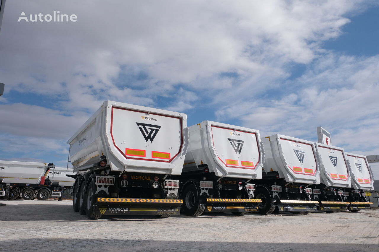 جديدة العربات نصف المقطورة شاحنة قلابة Warkas 2026 - Autoline