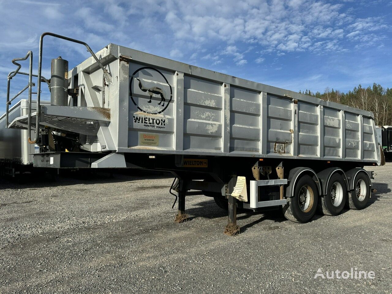 Wielton 26m STALOWA OKAZJA Stan Dobry !!! tipper semi-trailer