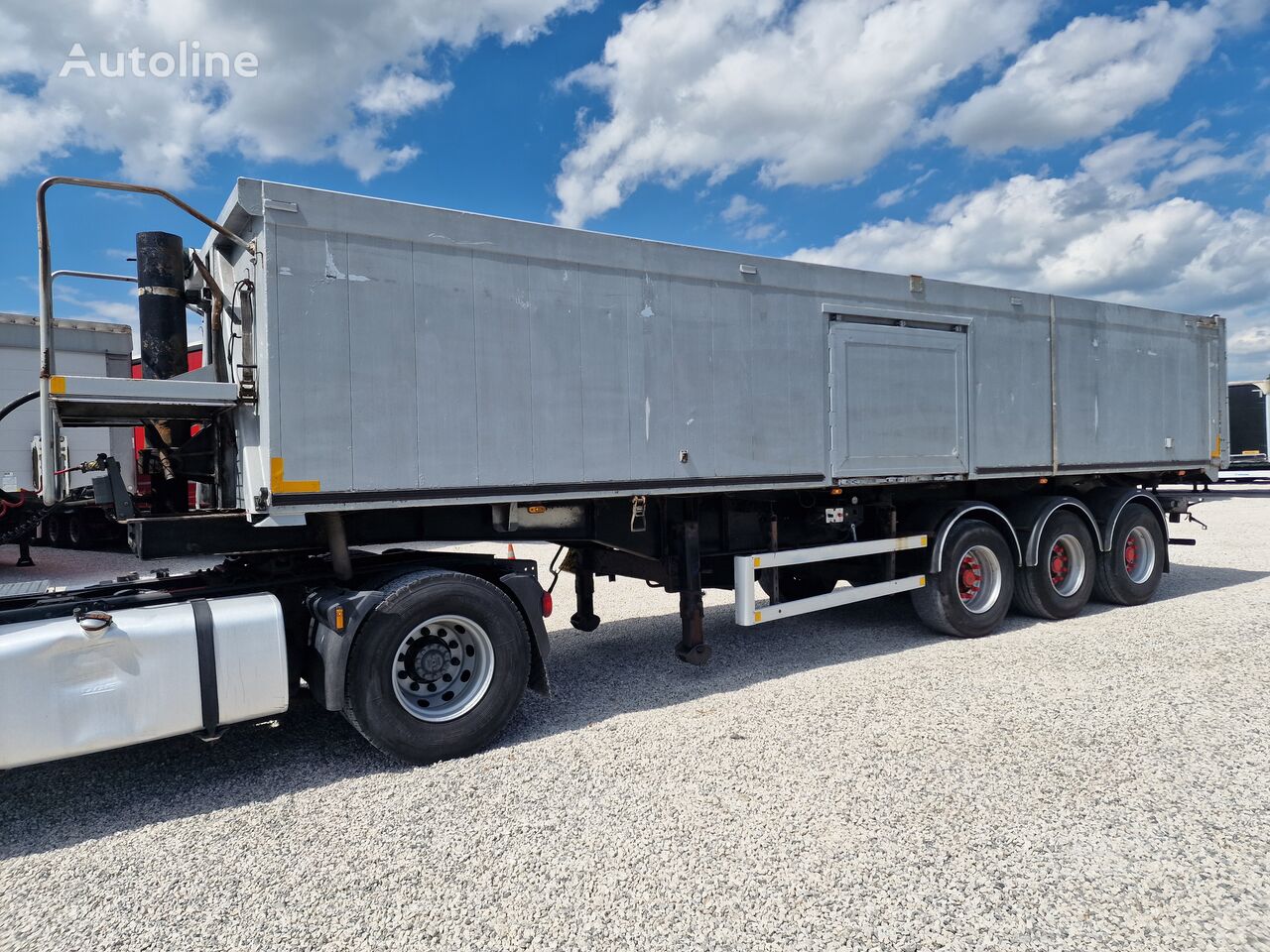 Wielton 39m3 - ALUMINIOWA - 10.10m/1.58m/2.45m kipper oplegger