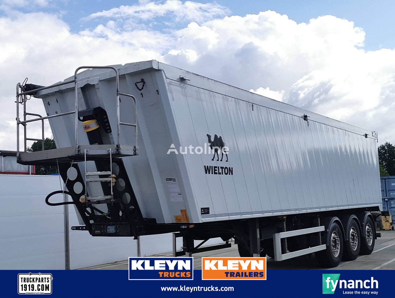 Wielton PL SAF DISC LIFTAXLE 51 m3 alu alcoa's tipper semi-trailer