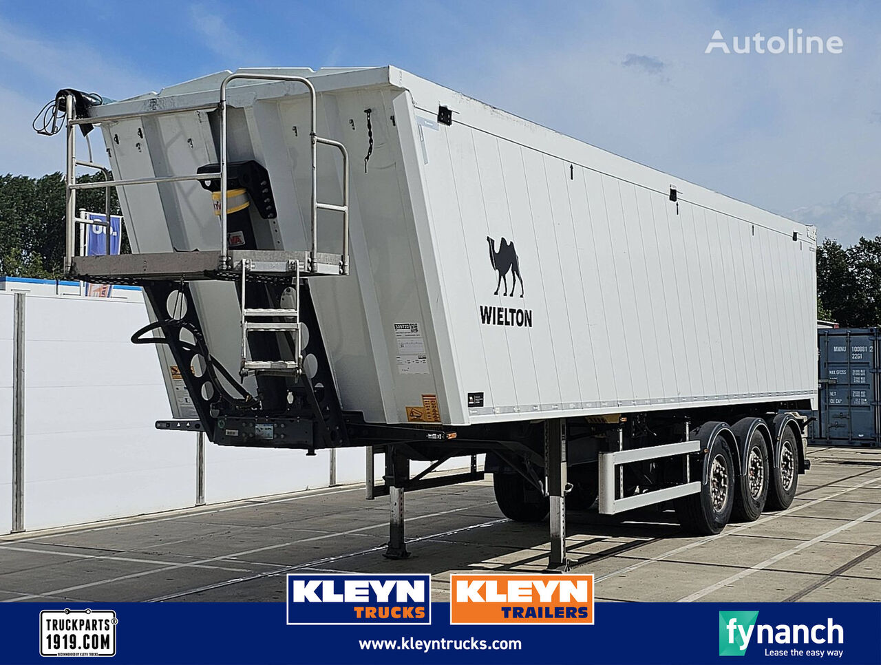 Wielton PL SAF DISC LIFTAXLE 51 m3 alu alcoa's tipper semi-trailer