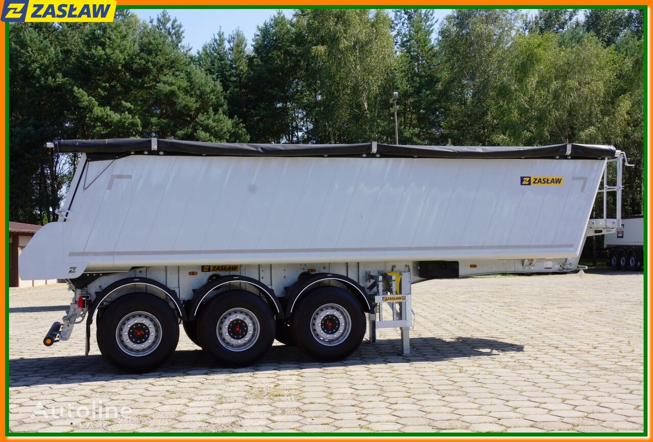 новий напівпричіп самоскид Zasław 28 m³ !! Light UP 4.990 kg !!! Tipper alubox for bitum - Ready !