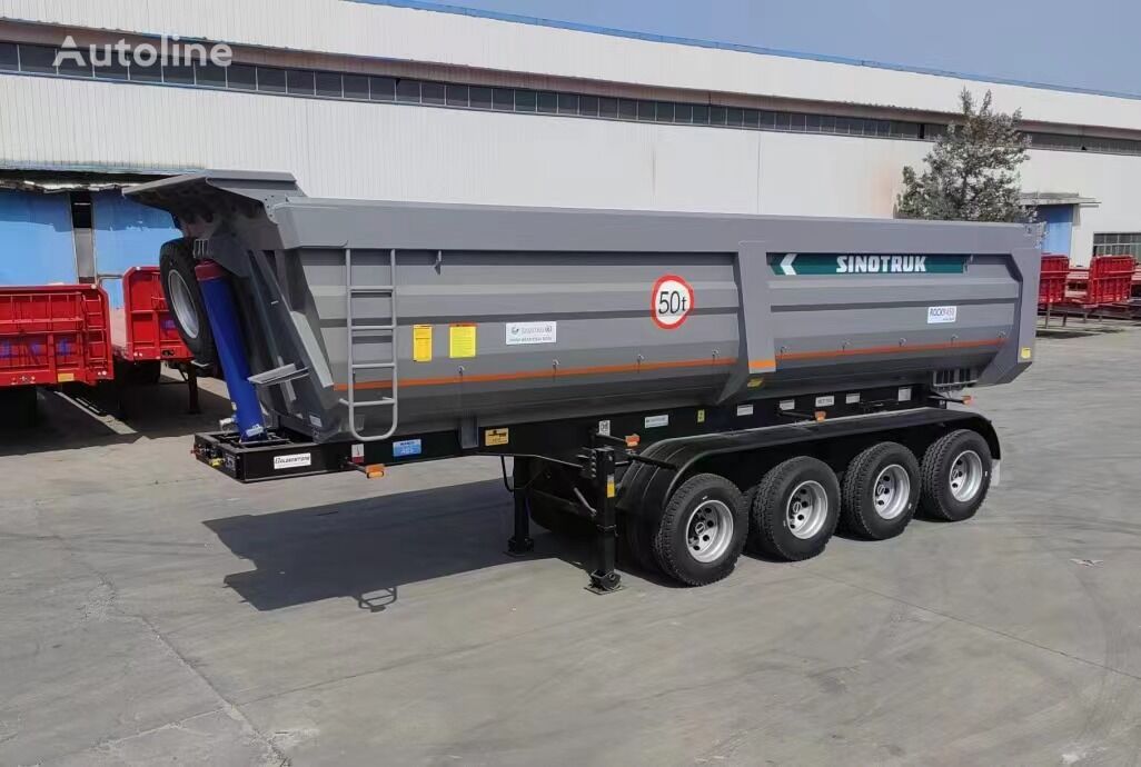 new Zwalve tipper semi-trailer