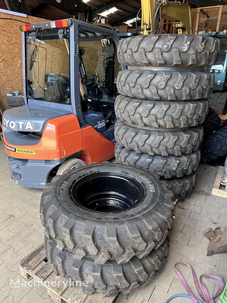 Mitas 10.00 - 20 Apollo Kompletträder - Complet tires neumático para excavadora nuevo - Machineryline