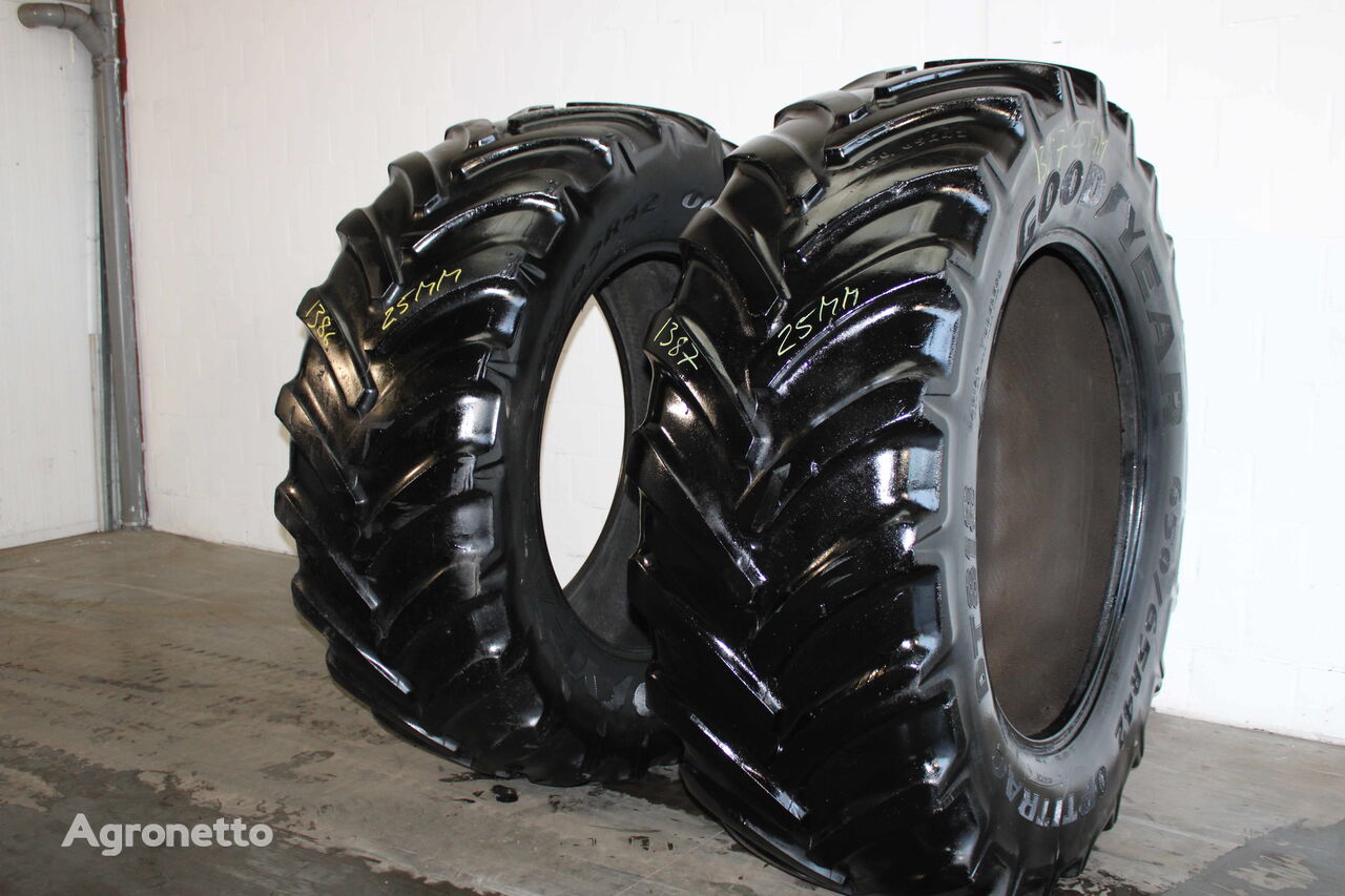 إطار عجلة الجرارة Goodyear 650/65R42 Goodyear DT818 2 pieces 25mm 165a8/170B