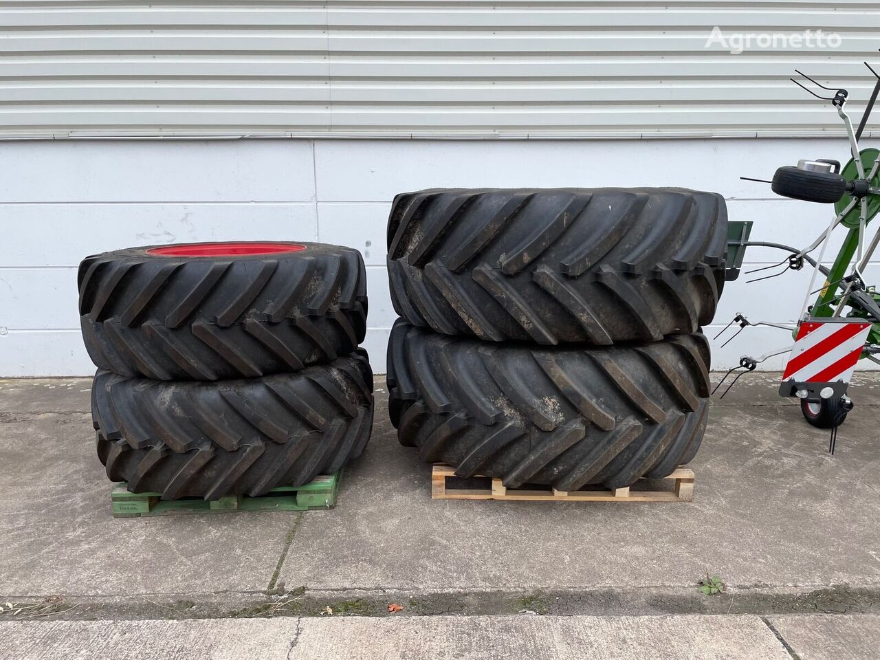 Michelin Räder 2x800 + 2x650 tractor tire