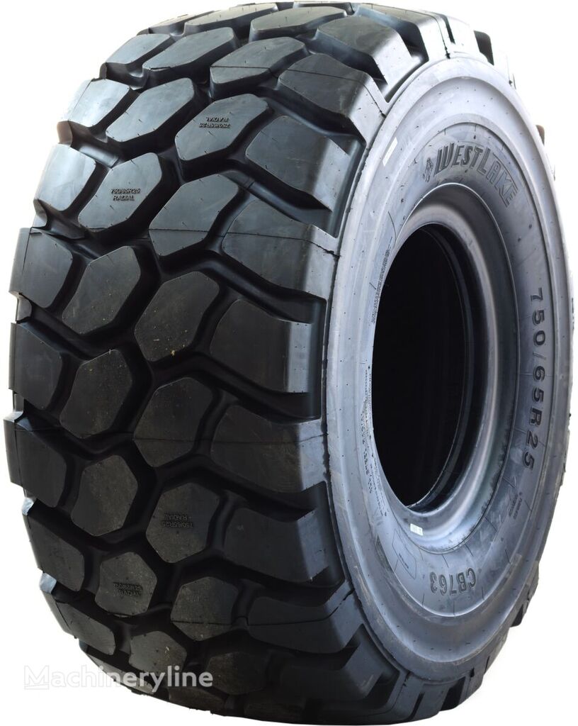 new WestLake 750/65R25 CB763 E4/L4 190B/209A2 TL wheel loader tire