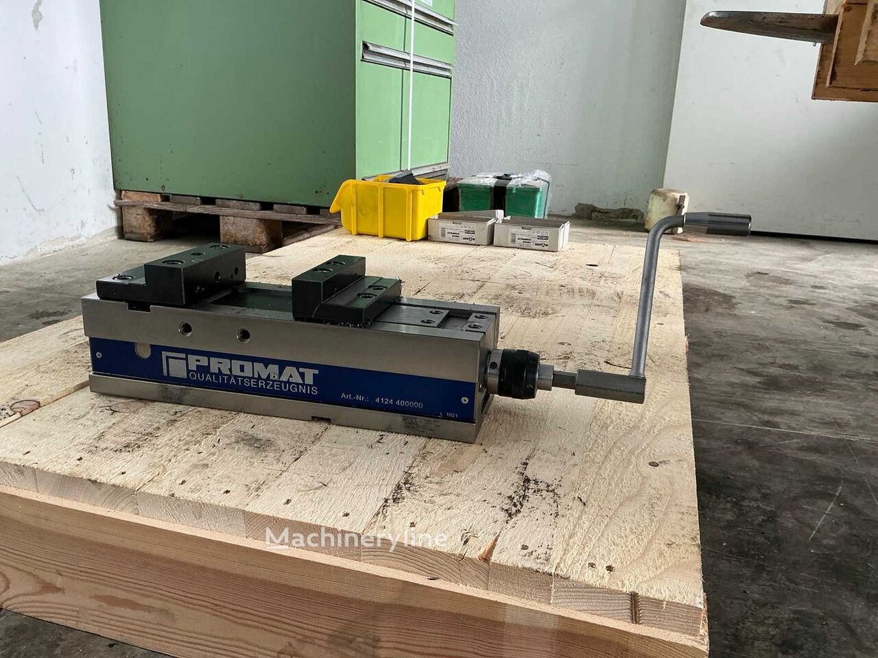 ROMAT Hydraulischer Maschinenschraubstock tezgah mengenesi - Machineryline