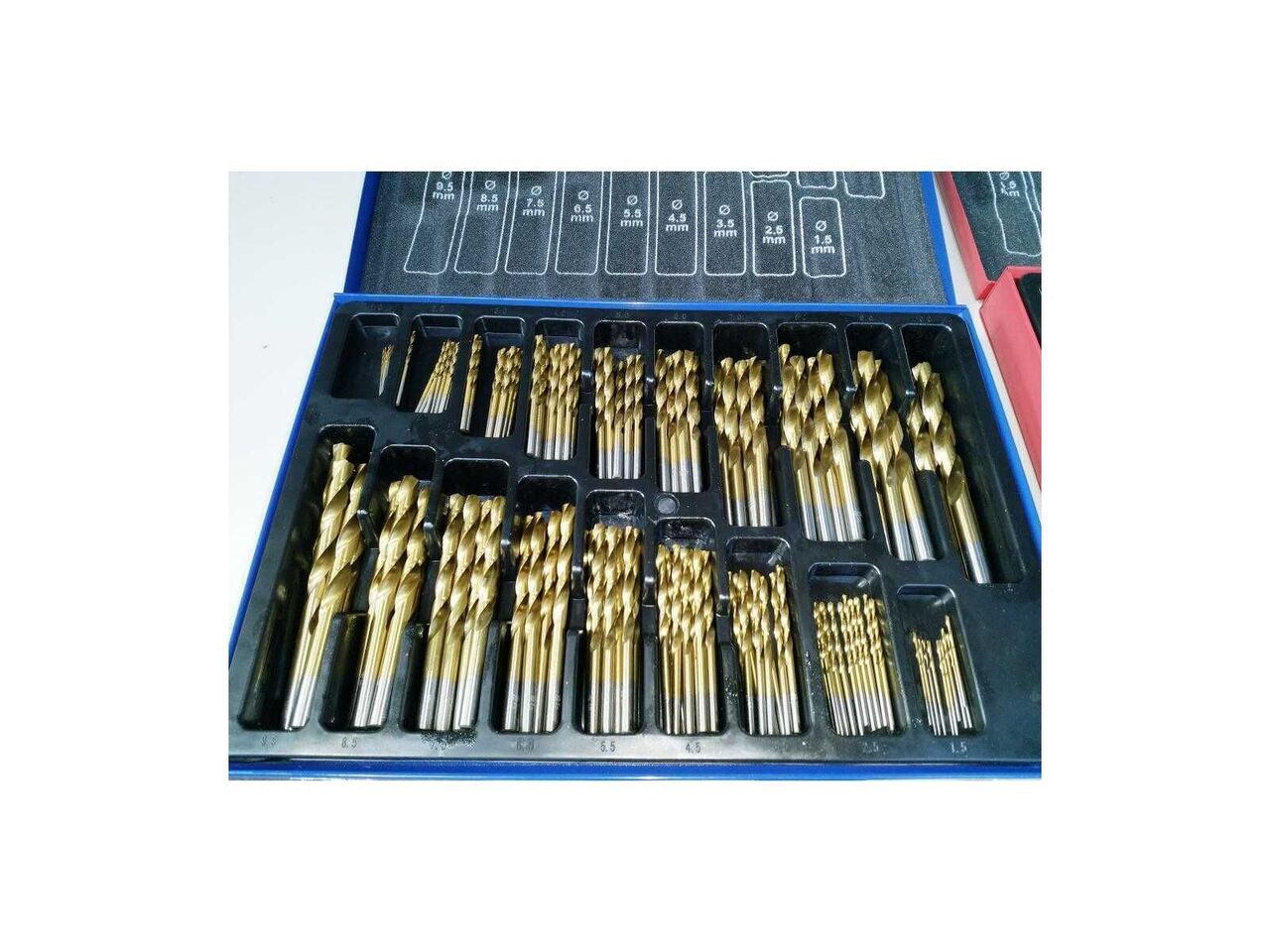 5x bkw borenset 170 delig titanium coating drill bit