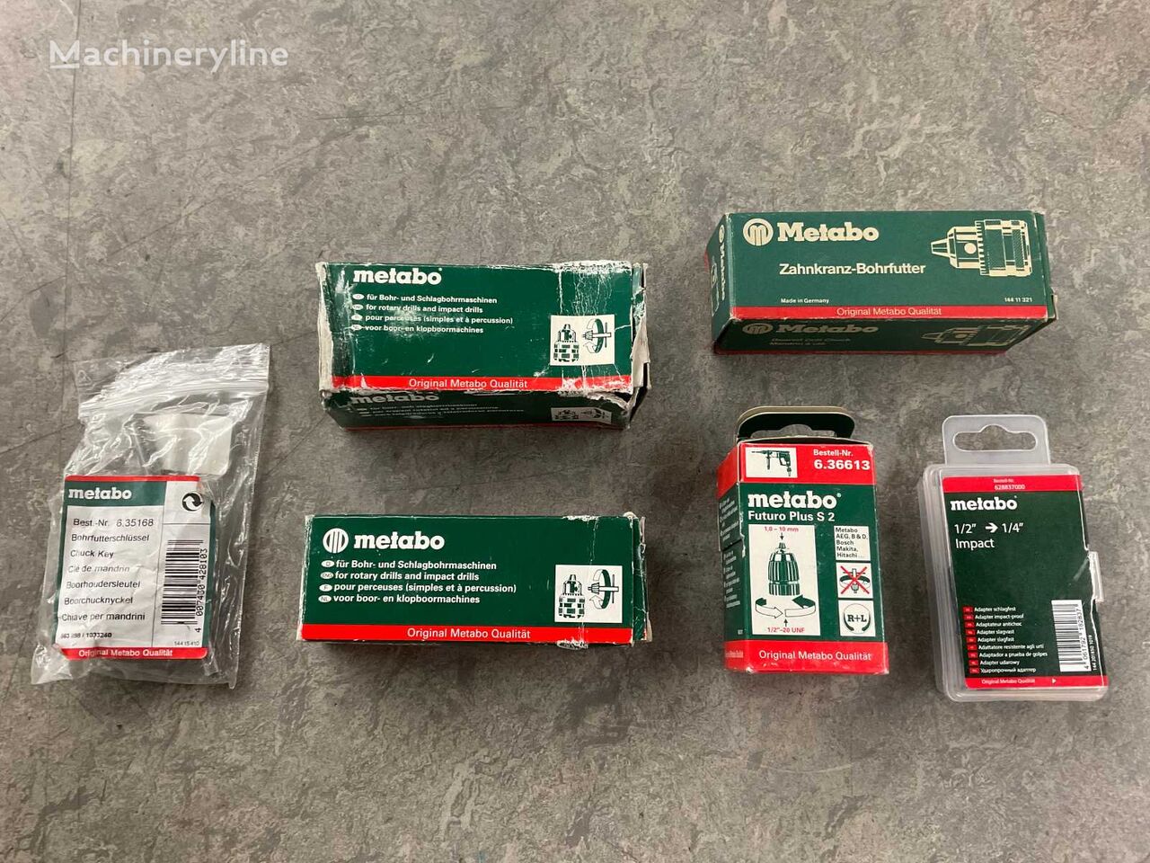 sveder Metabo set boorgereedschap 6-delig