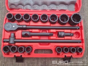 مقبس القيادة Solid X Impact 3/4 Drive 21 Piece Socket Set
