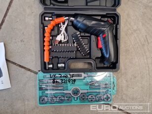 καινούριο σετ εργαλείων χειρός 47Pc Cordless Drill, 20Pc Tap and Die Set