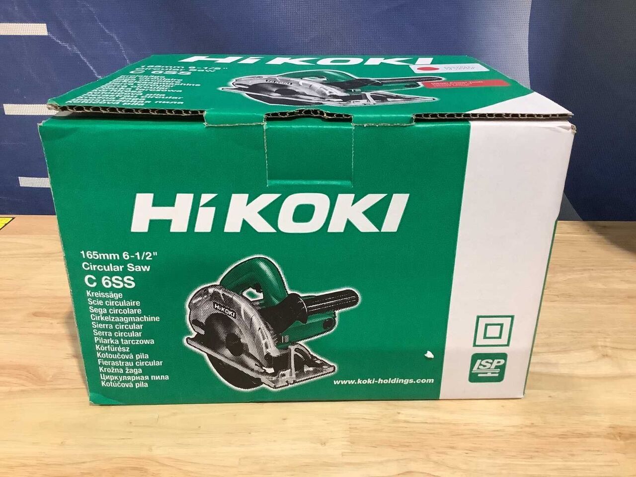 Hikoki C 6SS plunge saw