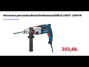 naujas elektrinis gręžtuvas Bosch GSB 21-2 RCT
