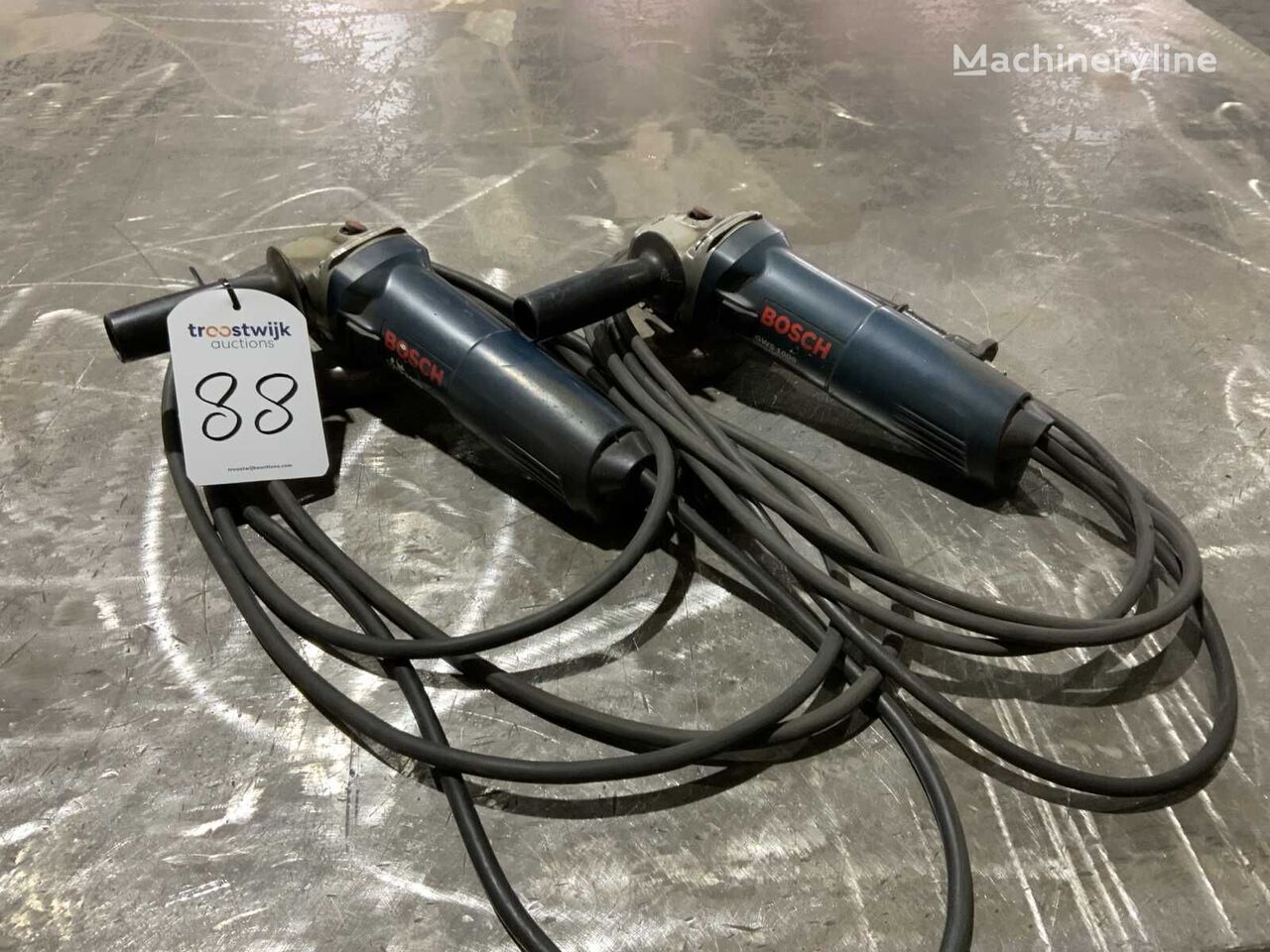 Bosch Haakse slijpmachine (3x) lijadora