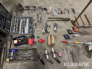 ponceuse Stor verktygsl&aring;da diverse verktyg