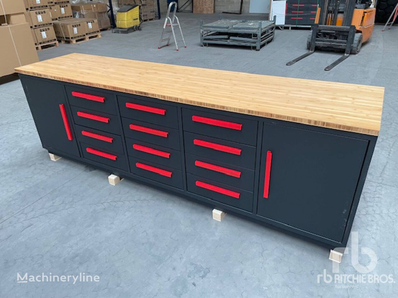 нова шафа для інструментів Big Red 12 DRAWERS TOOL C PWT11412 Servante D'Atelier (Non Utilise