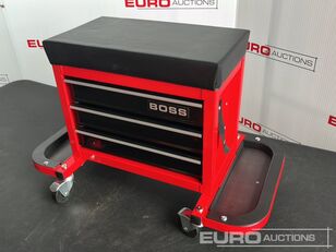 new Boss Wheeled Stool Tool Box, Magnetic Trays tool cabinet