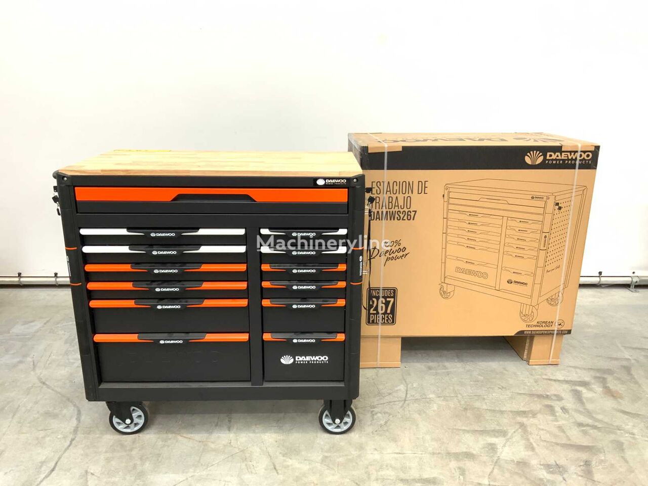 Daewoo DAMWS267 tool cabinet