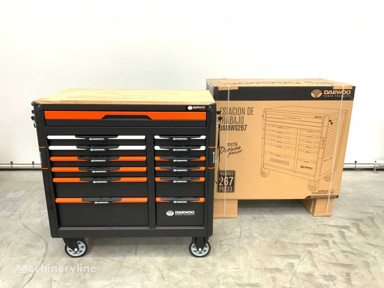 Daewoo DAMWS267 tool cabinet