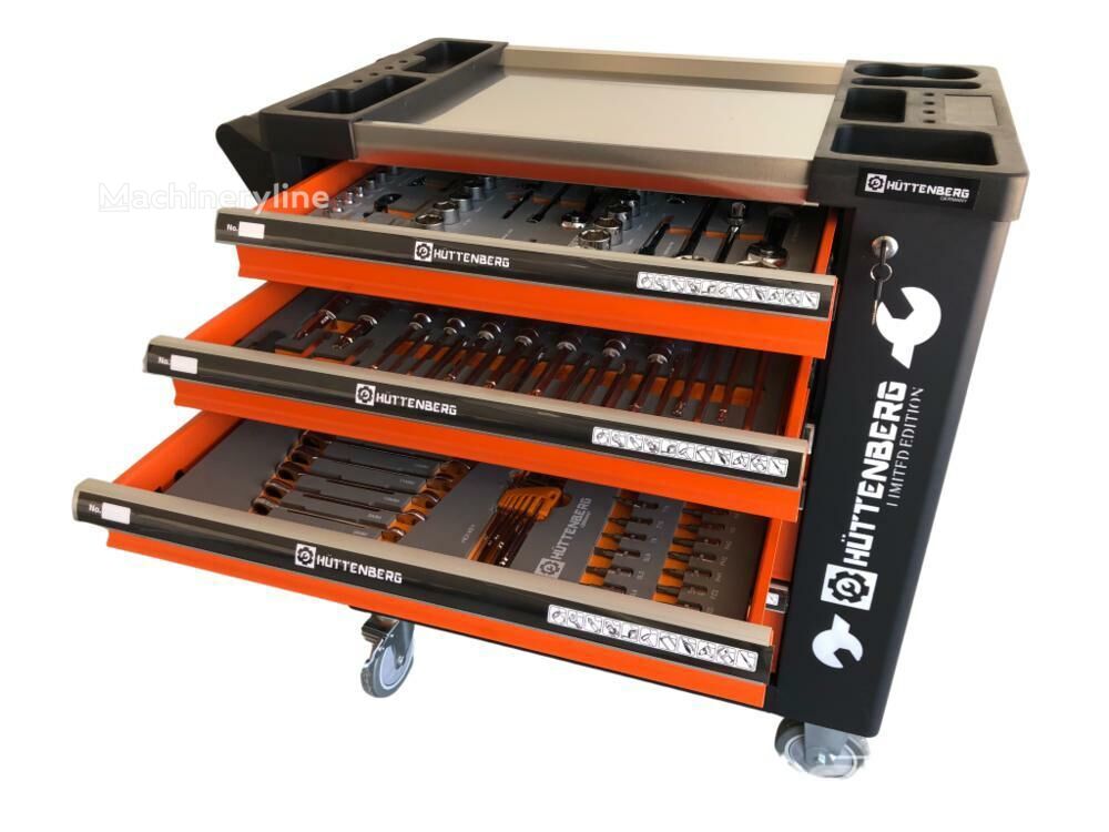 neuer Huttenberg Tool Trolley, 6 Drawers with Tools Werkzeugschrank