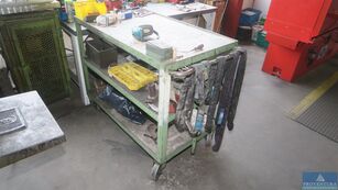 Kommissionierwagen Stahl gr&uuml;n tool cabinet
