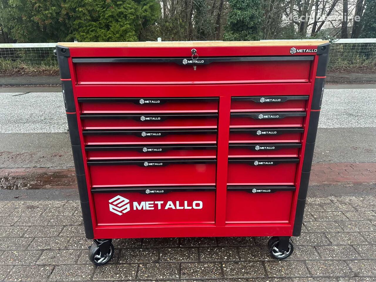 Metallo 13 lades 10 gevuld tool cabinet