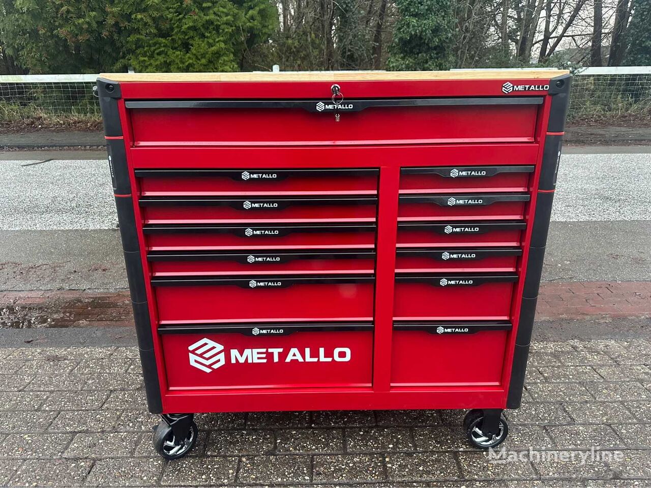 armoire à outils Metallo 13 lades 10 gevuld