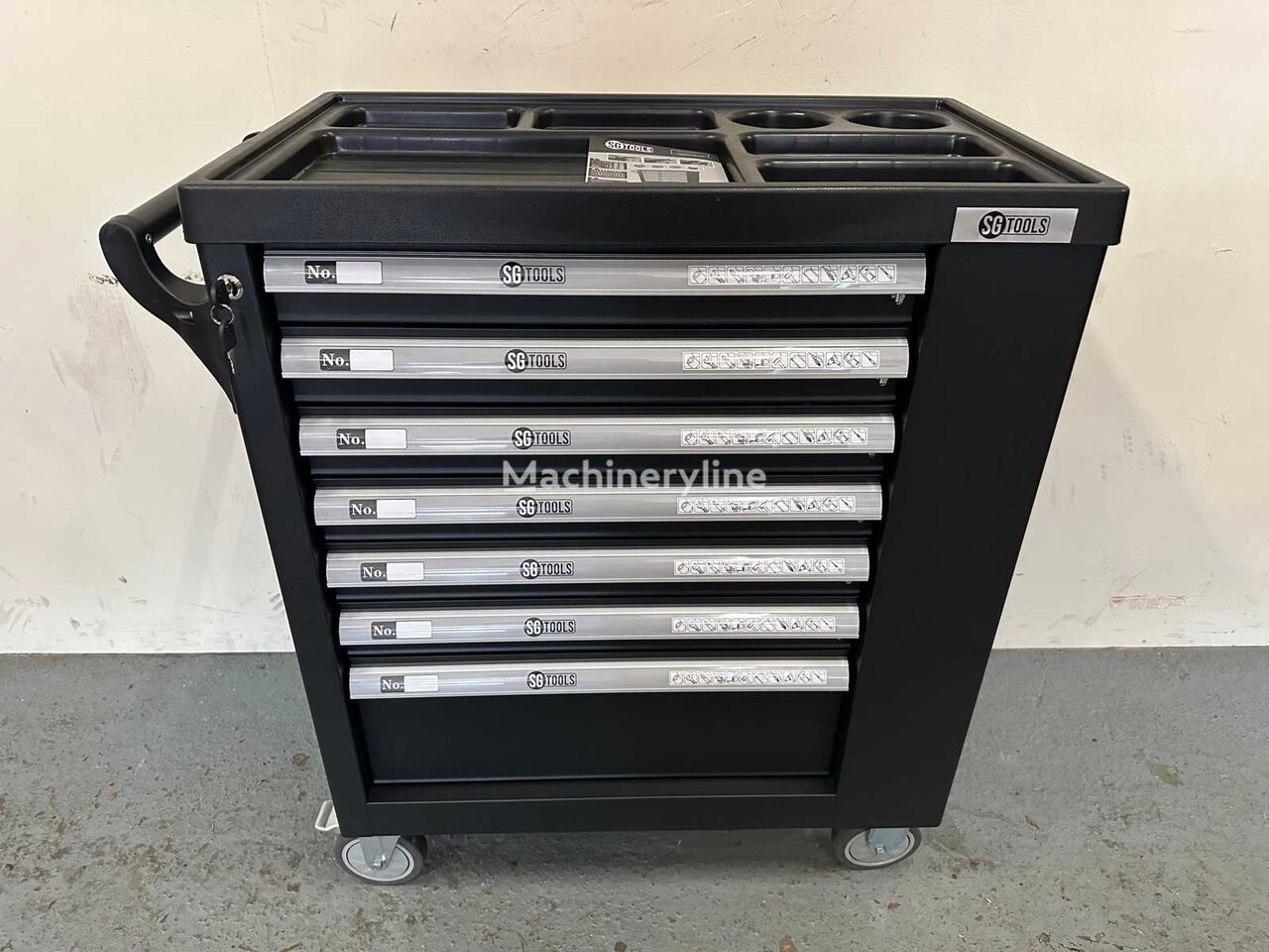 SG Tools XL Model blue tool cabinet