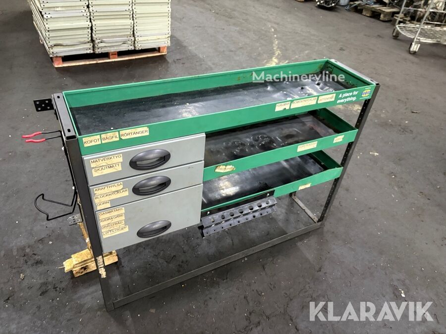 Verktygsinredning Edström tool cabinet - Machineryline