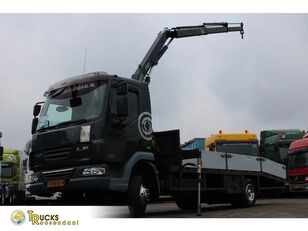 tractari auto DAF LF 45.180 + FASSI F50 + 7.5T