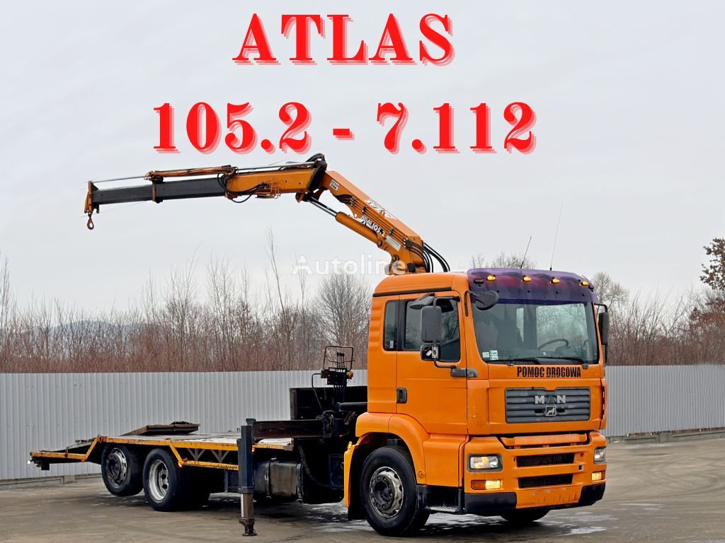 견인차 MAN TGA 26.360 * ATLAS 105.2 - 7.112 * TOPZUSTAND - Autoline