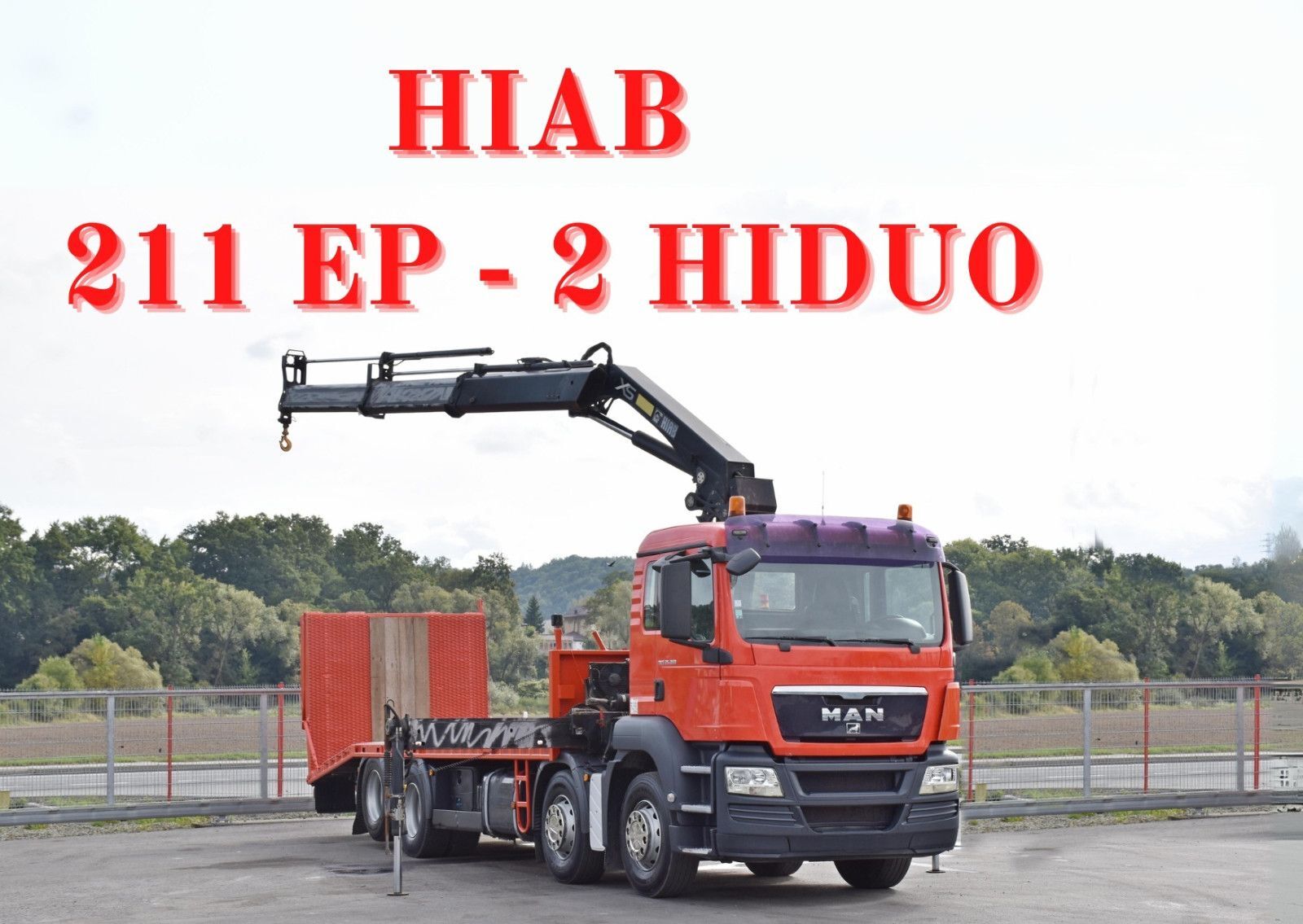 эвакуатор MAN TGS 35.360* HIAB 211 EP-2 HIDUO * FUNK * TOP