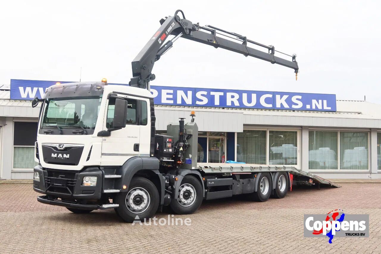 MAN TGS 35.360 Kraanwagen + oprijwagen Hiab 228 E3 tow truck - Autoline