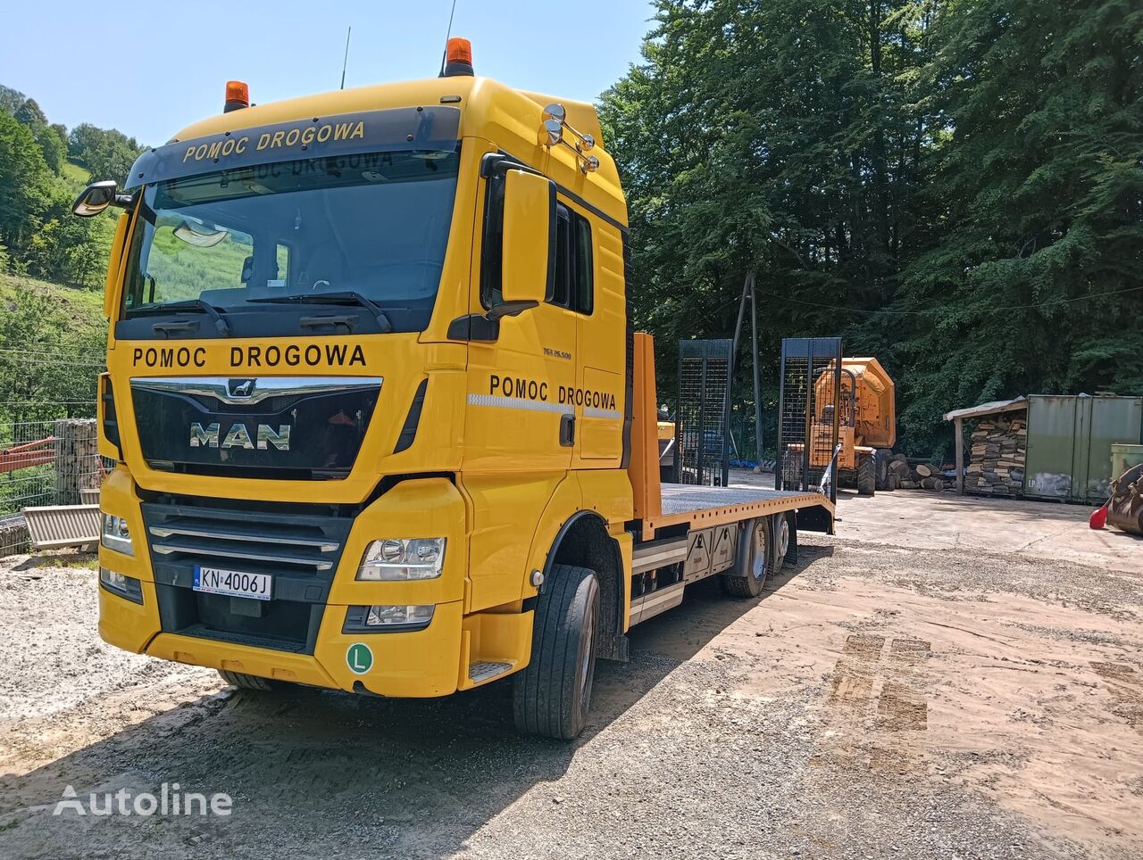 MAN TGX 26.500  tow truck